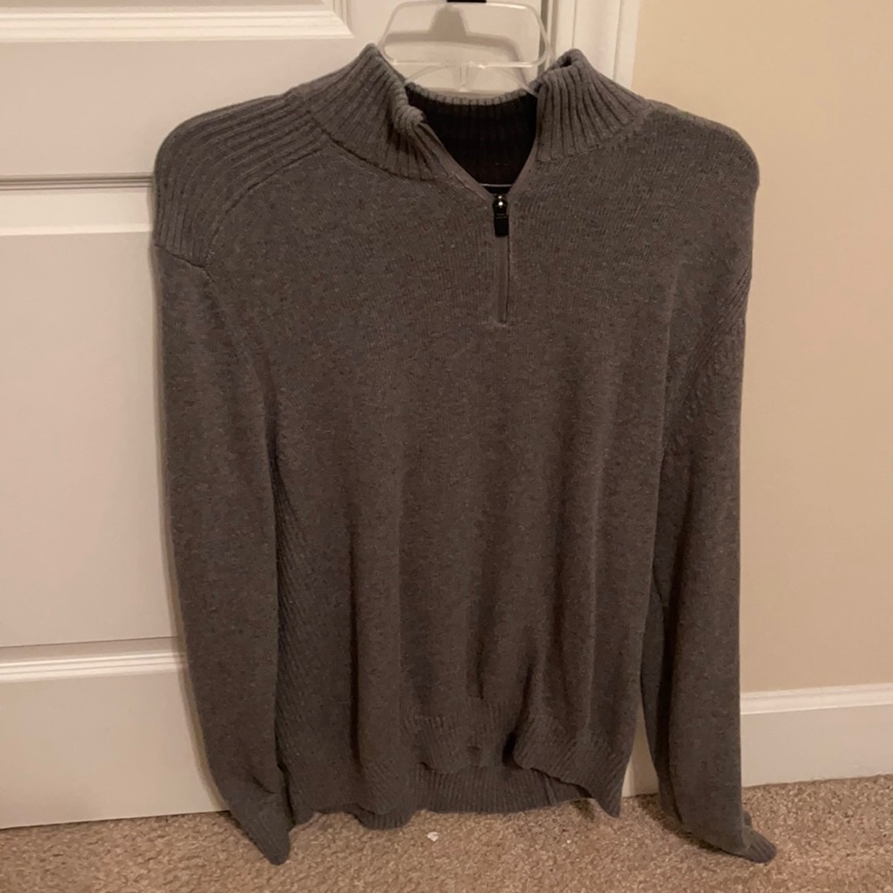 Eddie Bauer Half-Zip Sweater, Size Large